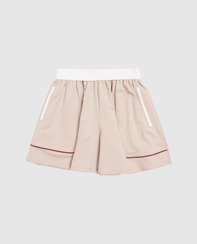 Brunello Cucinelli Дитячі бежеві шорти BH827E658C