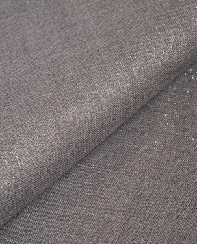 Brunello Cucinelli Серый палантин с кашемиром и шелком с люрексом MSCDAR097P