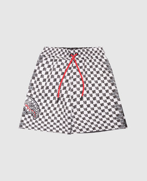 Sprayground Дитячі шорти Checkered Sketch SPY1412E
