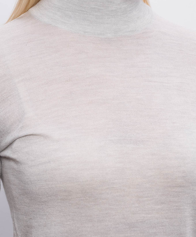 Brunello Cucinelli Сірий топ M13800004P зображення 5