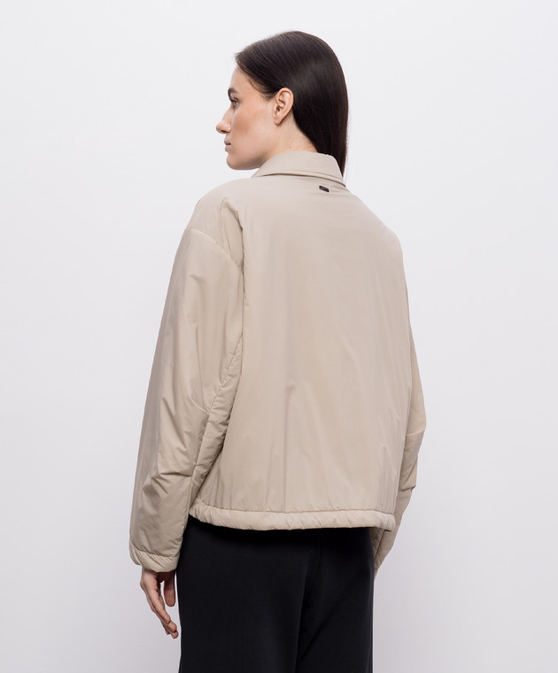 Herno Бежева куртка GI000398D12456Z зображення 4