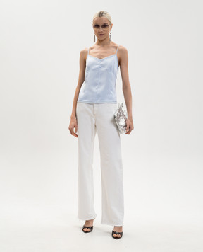 Max & Co Блакитний топ MCOSLALOM