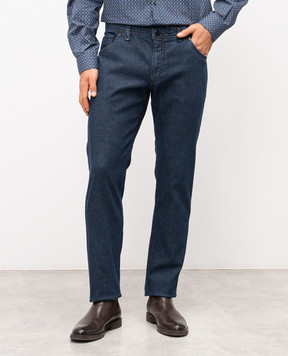 Florentino Синя сорочка у візерунок 225722520806