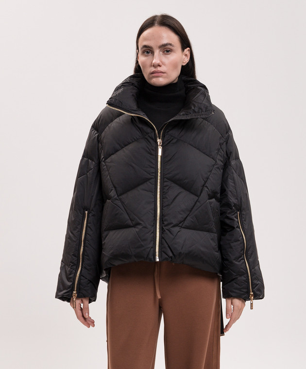Twinset Черный пуховик 262TT2620 изображение 3