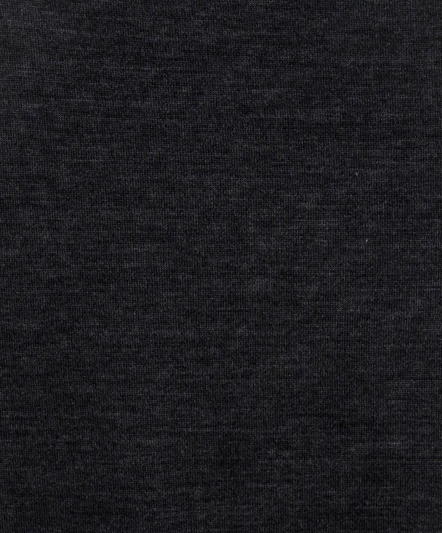 Jil Sander Сіра сукня міді з вовни J02CT0608J14857 зображення 5