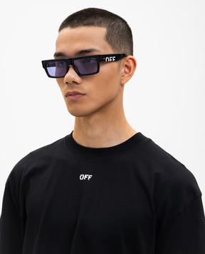 Off-White Чорні сонцезахисні окуляри Montgomery OW1035103756
