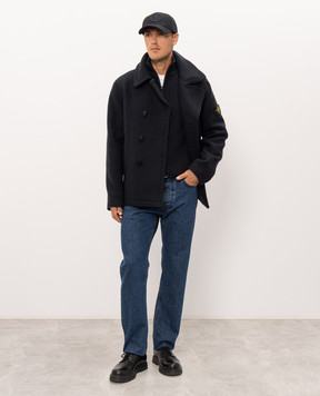 Stone Island Сині джинси з патчем логотипа L2S14J100005S0J34