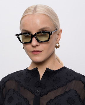 Kuboraum Чорні сонцезахисні окуляри P25 KRSP25WHM0000020