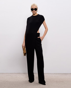 Tom Ford Чорний комбінезон з відкритою спиною TUJ119FAX162