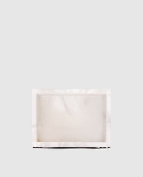 Treesseci Білий тримач для мила Baster Square BQ01ABCF