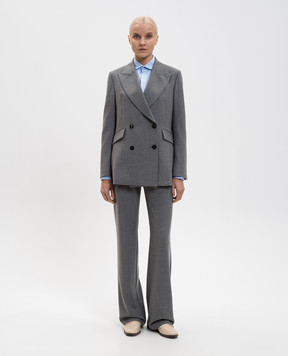 Ballantyne Сірі штани з вовни BLT196UWUNI