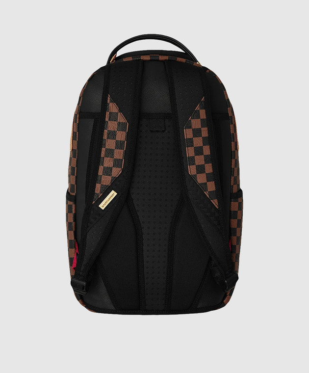 Sprayground Детский коричневый рюкзак CHESS NOT CHECKERS 910B8592NSZ изображение 3