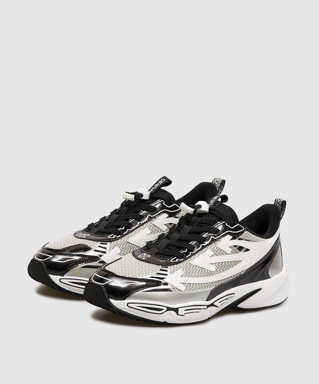 Off-White Дитячі сірі кросівки Be Right Back OF06029001 зображення 2