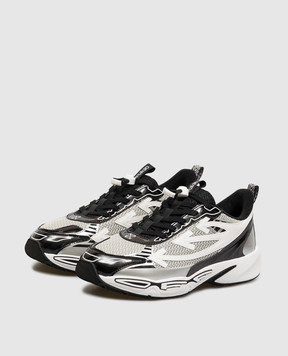 Off-White Дитячі сірі кросівки Be Right Back OF06029001