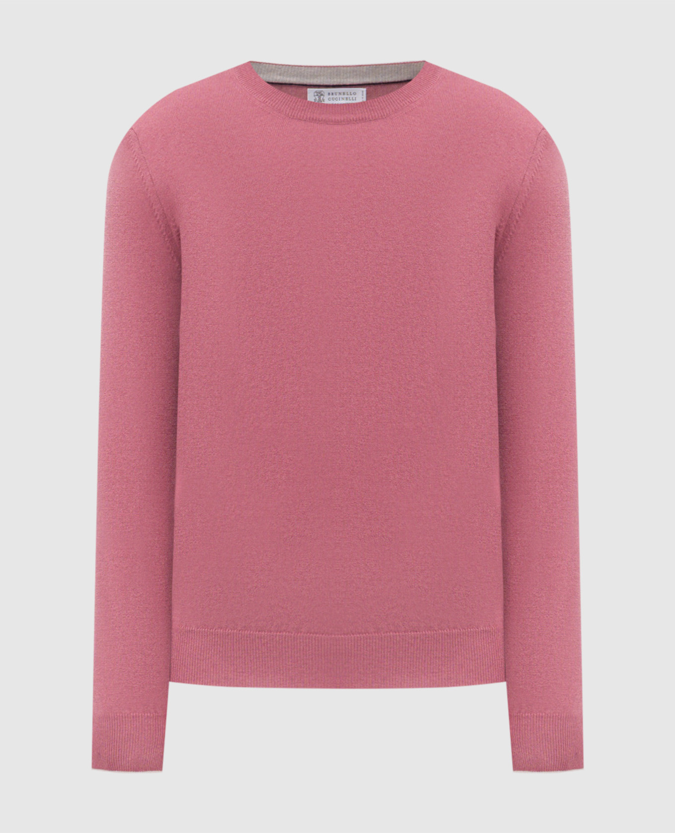 Розовый джемпер из кашемира