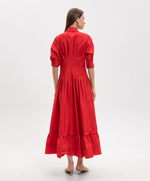 Max Mara Червона сукня-сорочка MSTCERA MSTCERA зображення 3