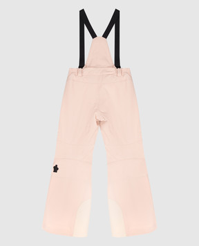 Moncler Grenoble ENFANT Дитячий бежевий гірськолижний комбінезон K29572G0000253066810
