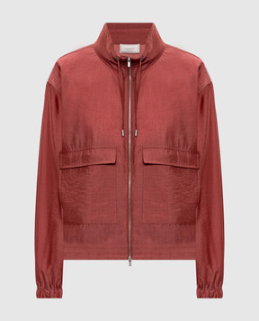 Peserico Красная куртка с цепочкой A2512901939