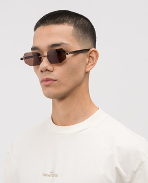 Kuboraum Коричневі сонцезахисні окуляри P63 KRSP63BZHB00004M