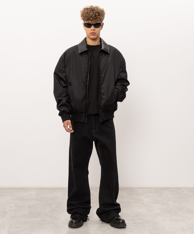 Balenciaga Чорна куртка A009J9TUO21 зображення 2