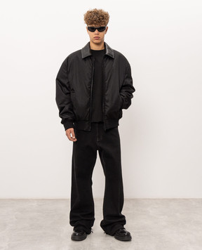 Balenciaga Чорна куртка A009J9TUO21