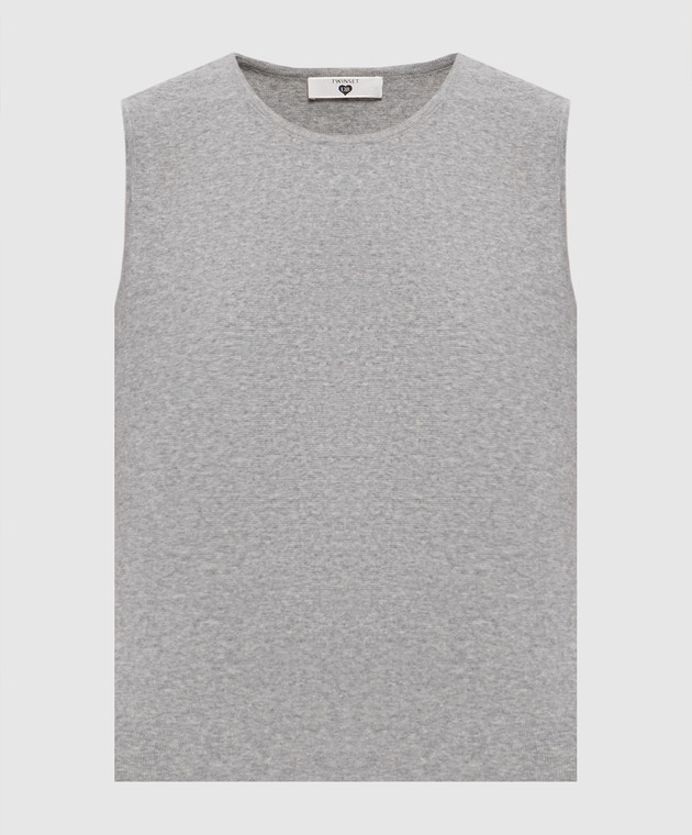 Twinset Серый топ 262LI3AAA