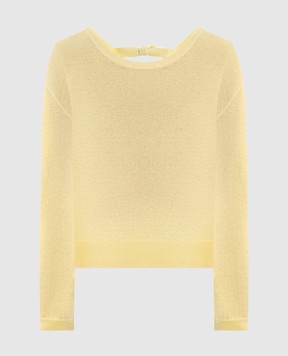 Allude Желтый джемпер из кашемира 26211141