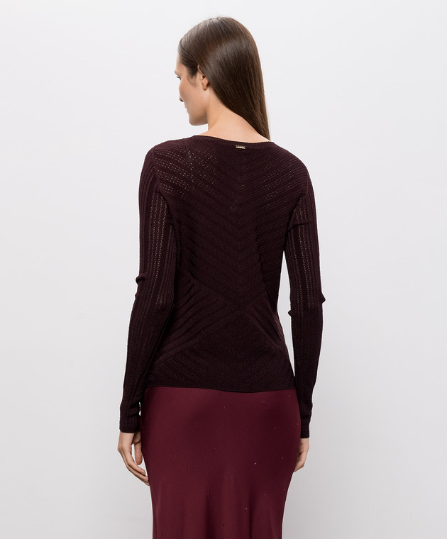 Twinset Коричневый джемпер 262TP3492 изображение 4