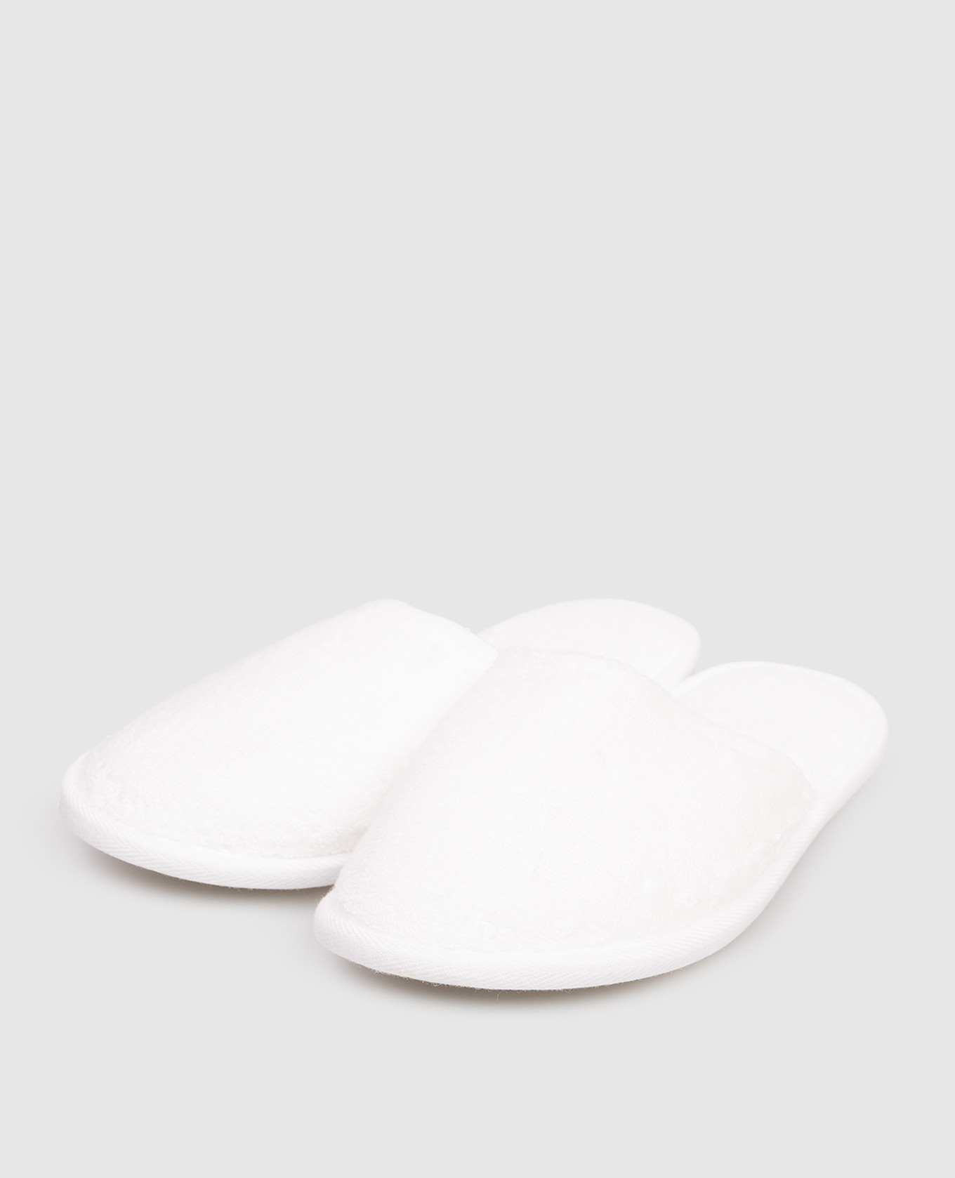 Белые махровые тапочки Chicago