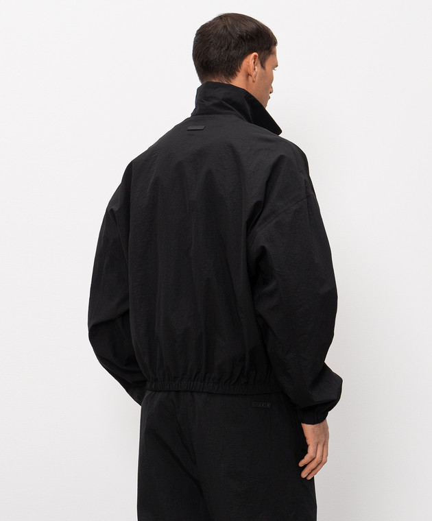 Fear of God Чорна спортивна куртка Tech Track FG9M32330ONR зображення 4