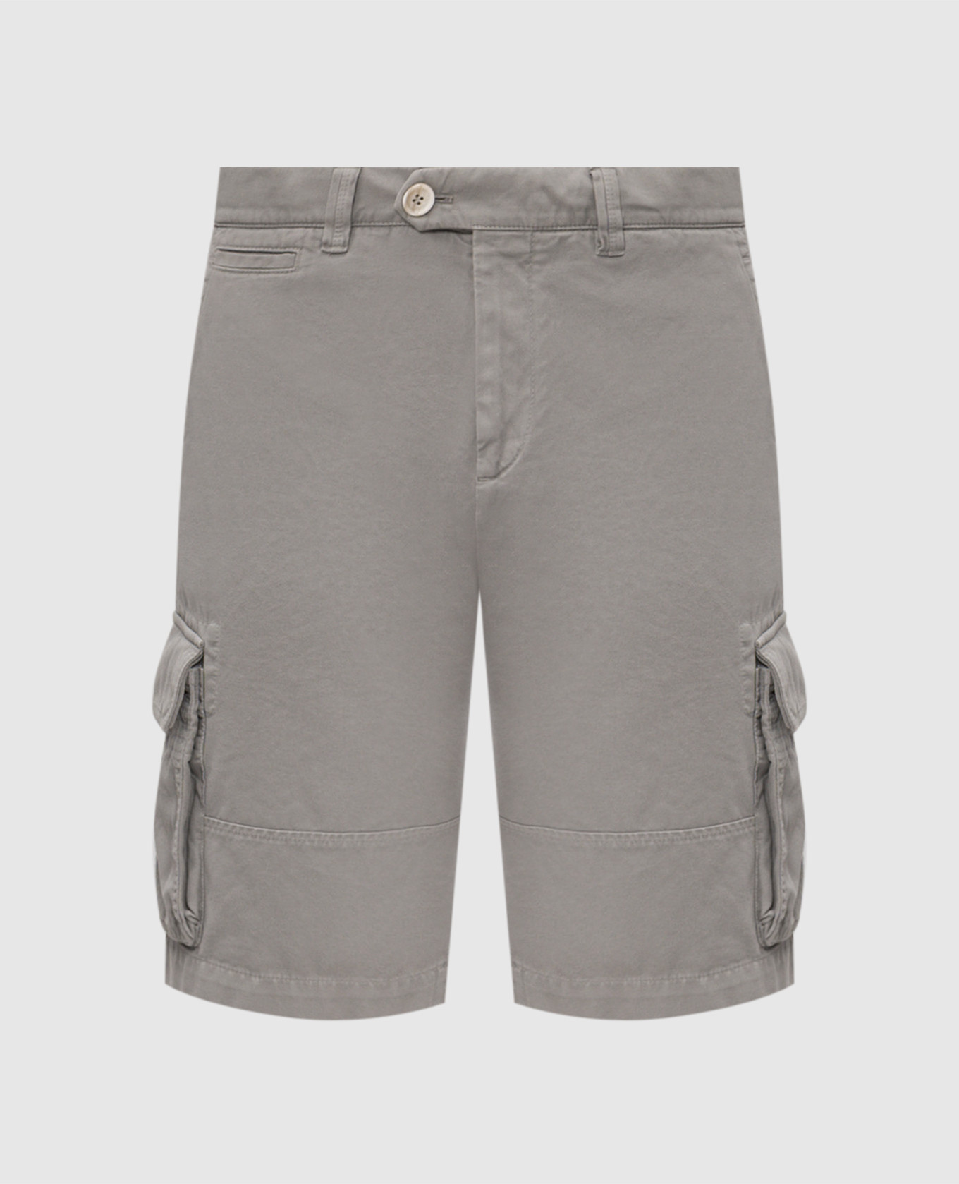 Шорты карго цвета хаки