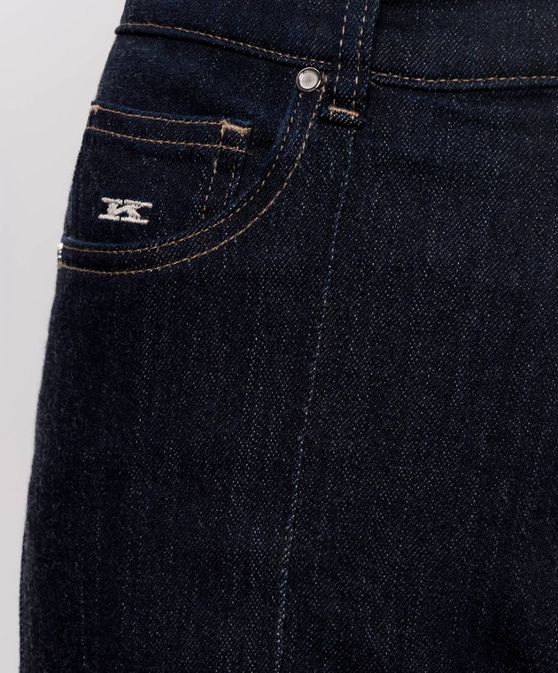 Kiton Синие джинсы DJ62103K0500L изображение 5