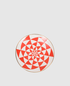 Bitossi Home Белое фарфоровое блюдце Oracle ABR00063
