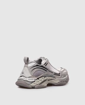 Balenciaga Серые кроссовки Triple S.2 с эффектом градиента 865849WTR2G