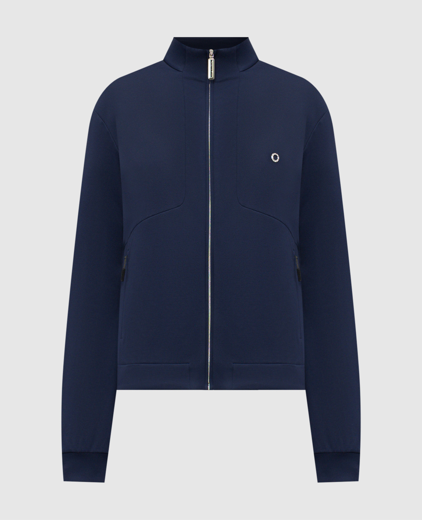 Синяя спортивная куртка