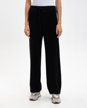 Herno Черные брюки из шерсти с логотипом PT000172D70100