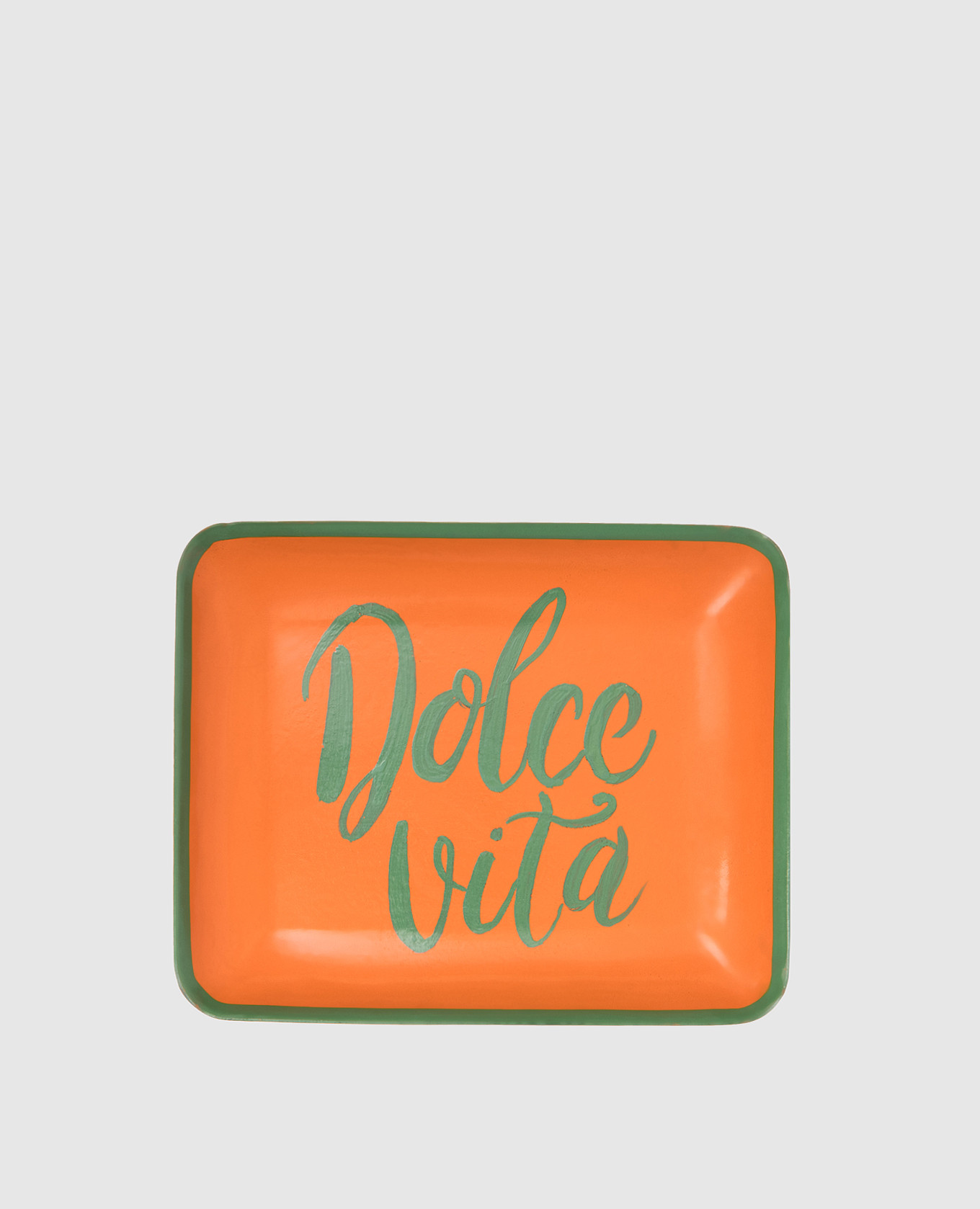 

Декоративный оранжевый поднос Dolce Vita, Декор