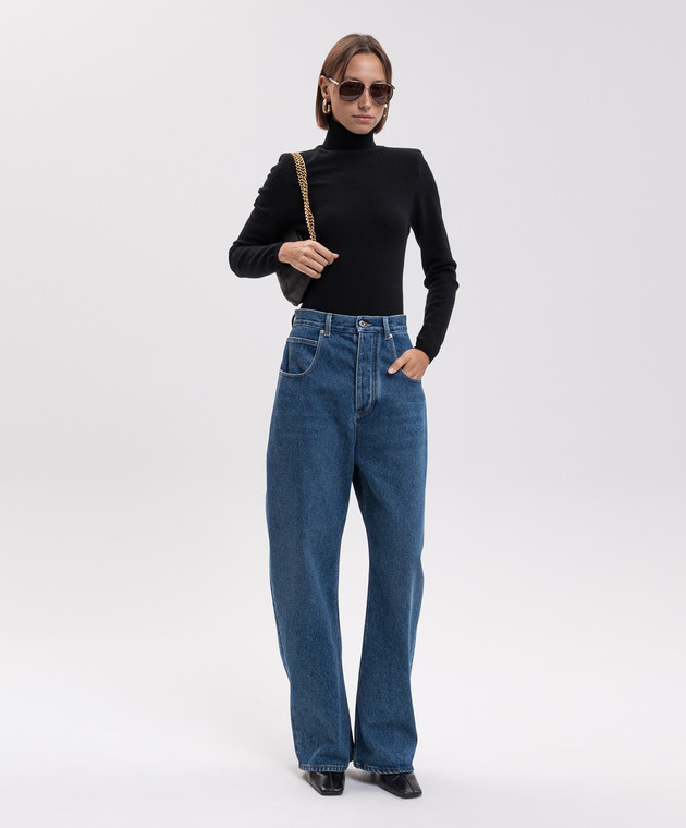Allude Черный гольф из кашемира 26511195 изображение 2