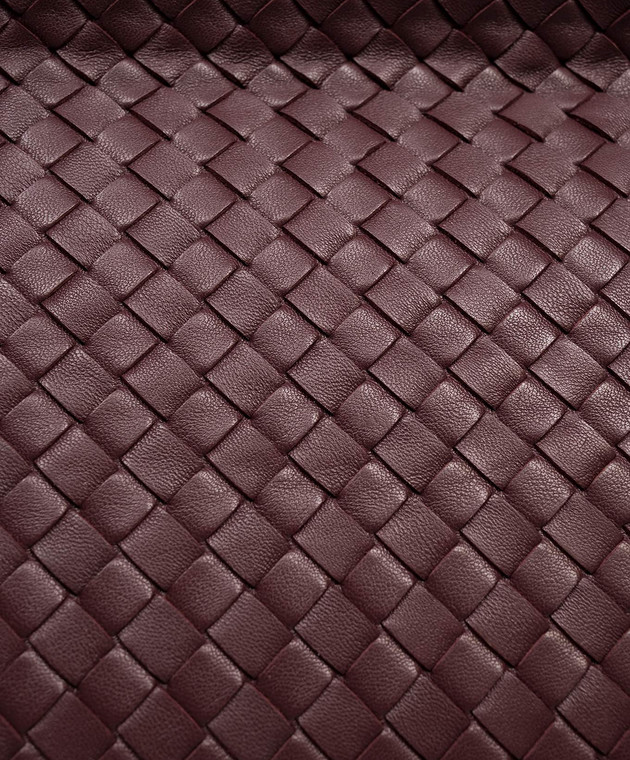 Bottega Veneta Бордовая кожаная сумка The 1998 868128V5KD0 изображение 4