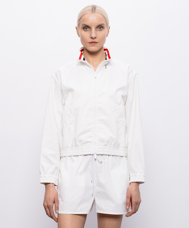 Thom Browne Белая спортивная куртка FBC963UF1066 изображение 3