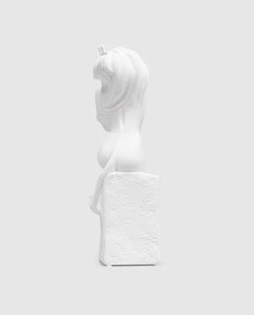 Palais Royal Декоративна біла порцелянова статуетка Zodiac Leo woman 4508