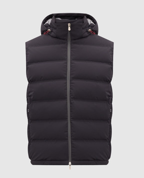 Brunello Cucinelli Синий пуховый жилет MM4911995