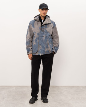 Stone Island Черный кардиган из шерсти и кашемира L2S155100054S00FL