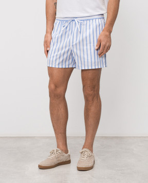 Dolce&Gabbana Белые шорты в полоску GP1N7TFR52W