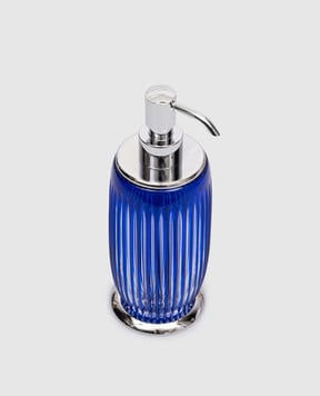 Treesseci Синій кришталевий дозатор для рідкого мила Blue Sky Crystal BL01DATBSL