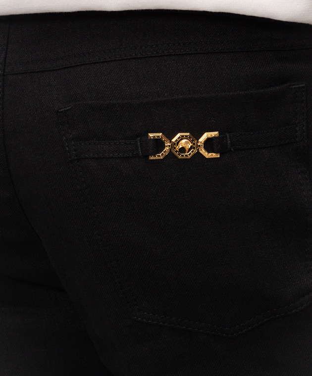 Stefano Ricci Черные брюки из льна и шелка M8T62B0190TXFIL изображение 5