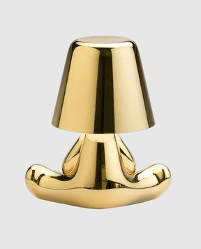 Qeeboo Золотиста світлодіодна лампа Golden Brothers - Joe 43001JE