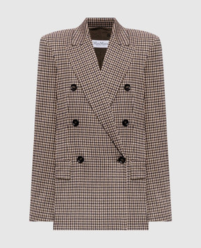 Max Mara Жакет с шерстью в узор MXMECCELSO