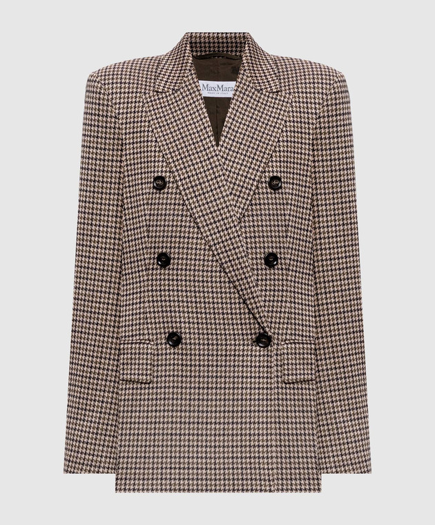 Max Mara Жакет с шерстью в узор MXMECCELSO