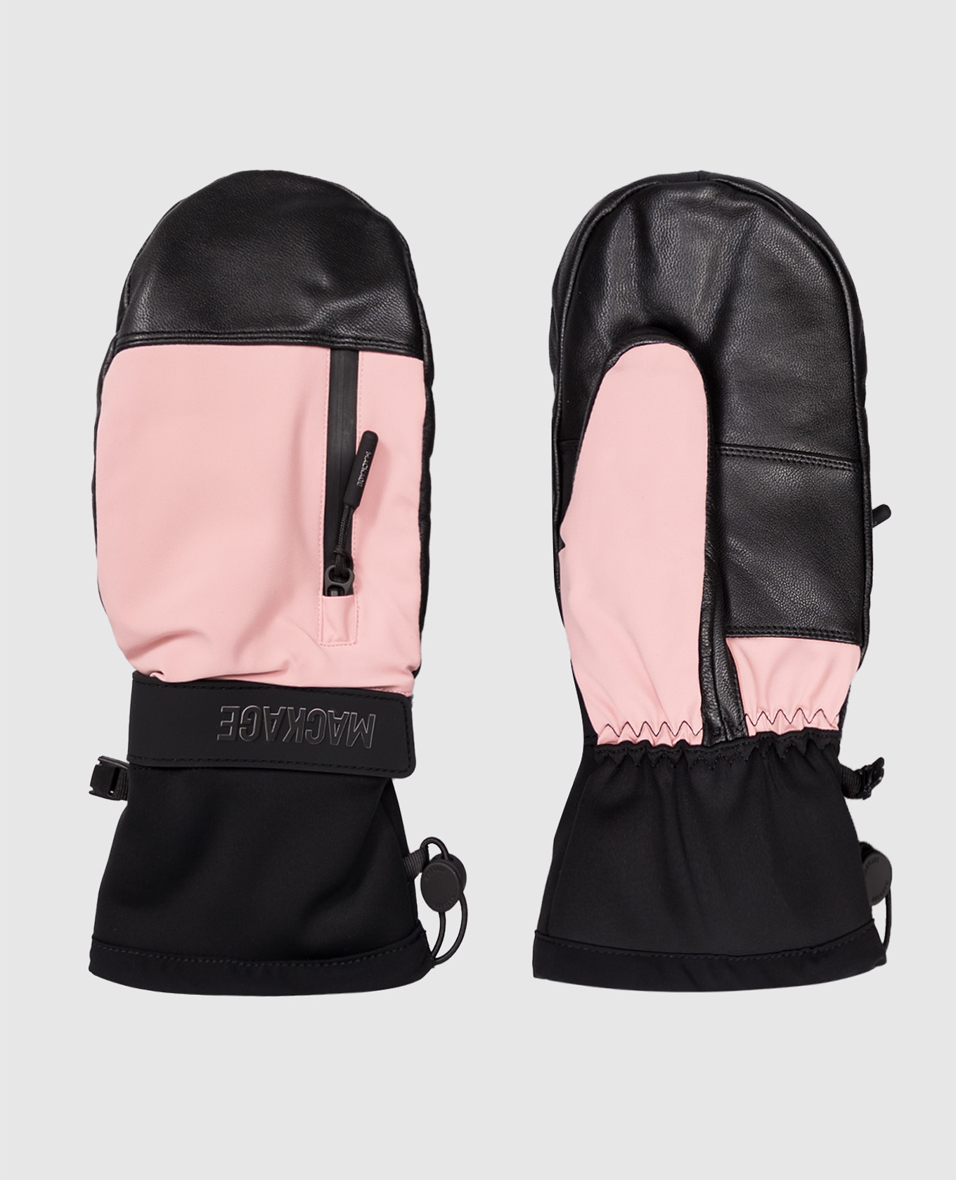 

Комбинированные горнолыжные перчатки WYND, Розовый, Перчатки